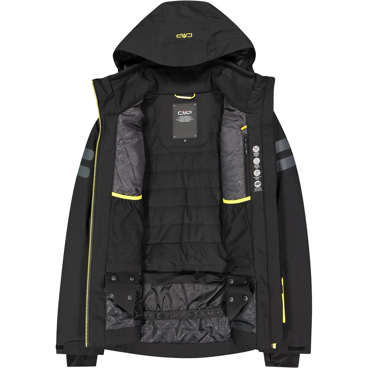 CMP Jacket Zip Hood Herren Skijacke 4 CMP Jacket Zip Hood Herren Skijacke – Bild 4