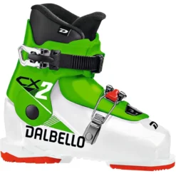 Dalbello CX 2.0 Jr White/Race Green Kinder Alpinskischuhe