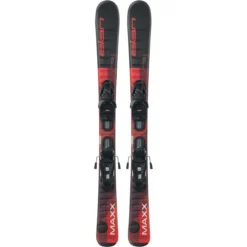 Elan Maxx Blk Red Jrs Kinder All-Mountain Ski