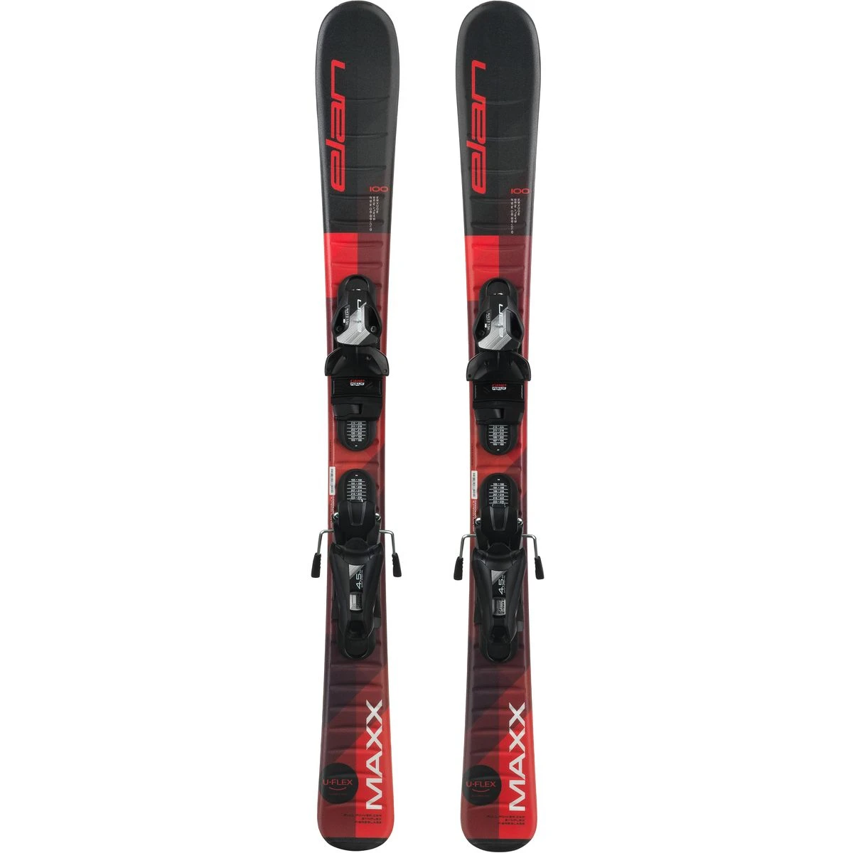 Elan Maxx Blk Red Jrs Kinder All-Mountain Ski 2 Elan Maxx Blk Red Jrs Kinder All-Mountain Ski – Bild 2