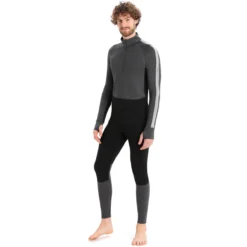 Icebreaker ZoneKnit 260 Half Zip Herren Rollkragenpullover -Fischer Verkäufe icebreaker 0a56hf ib585 model3